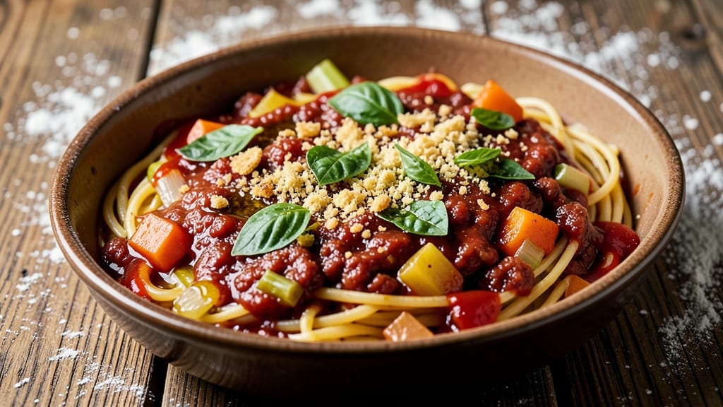 Alex Guarnaschelli's Spaghetti Sauce Recipe: Slow-Simmered Tomato Depth With Fresh Herb Brightness