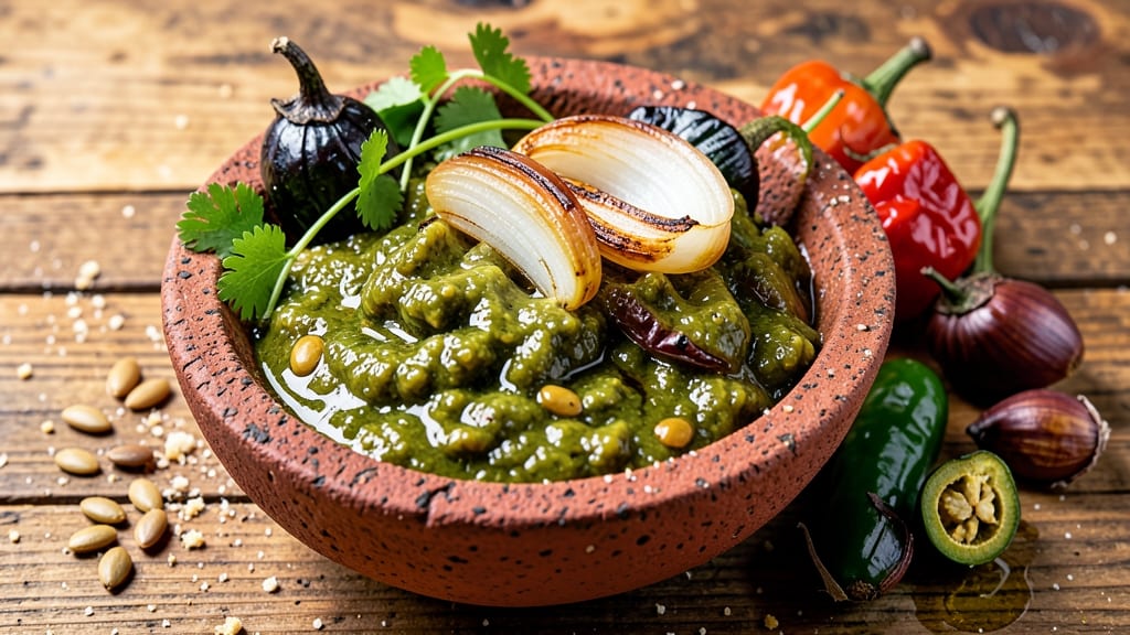 Authentic Mexican Green Enchilada Sauce Recipe: Herb-Infused Tomatillo Magic
