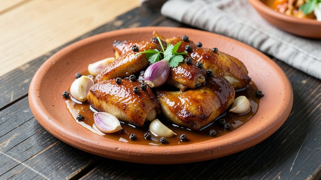 Chicken Adobo With Oyster Sauce Recipe: Filipino-Style Soy-Vinegar Magic in One Pot
