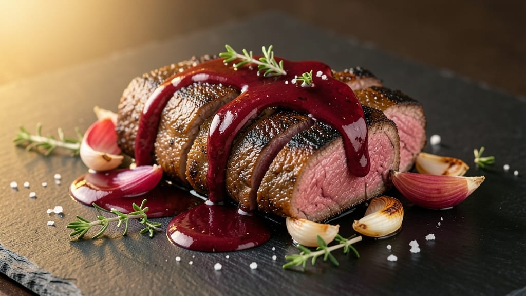 Lamb Sauce Recipe by Gordon Ramsay: Rich Red Wine Reduction With Herbs