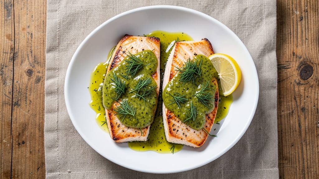 Baked Salmon With Mustard Dill Sauce Recipe: Tangy Herbal Glaze That Elevates Every Bite