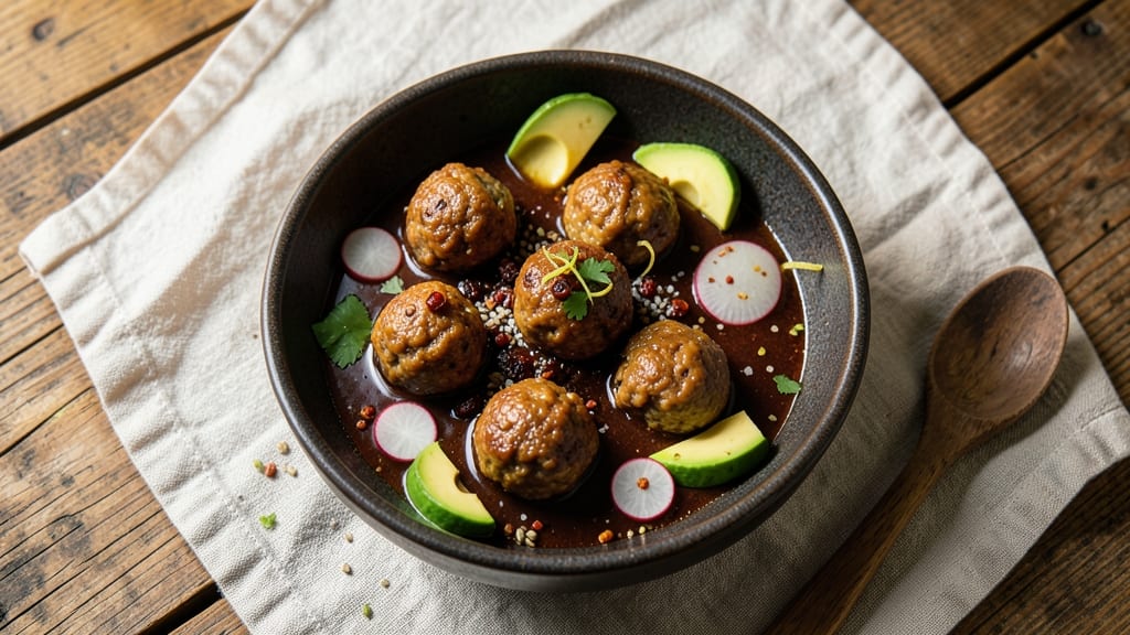 Albondigas En Chipotle Sauce Recipe: Smoky-Spiced Meatballs in Tangy Tomato Hug