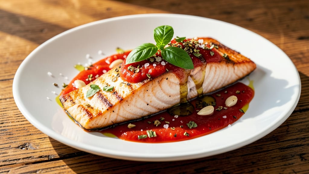 Baked Salmon in Tomato Sauce Recipe: One-Pan Herb-Kissed Richness
