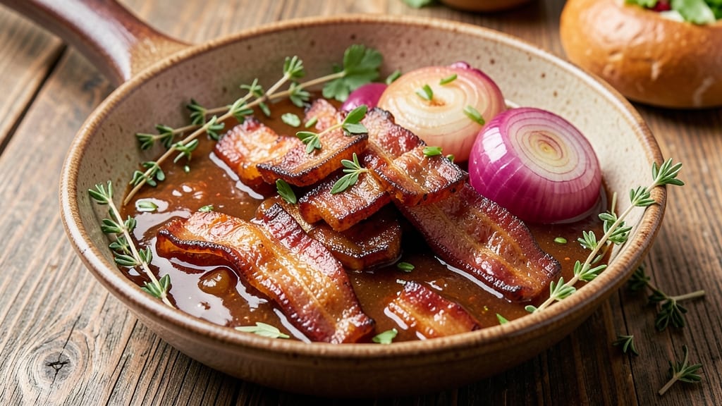 Bacon Onion Sauce Recipe: Smoky Sweet Gloss for Grilled Meats & Fries