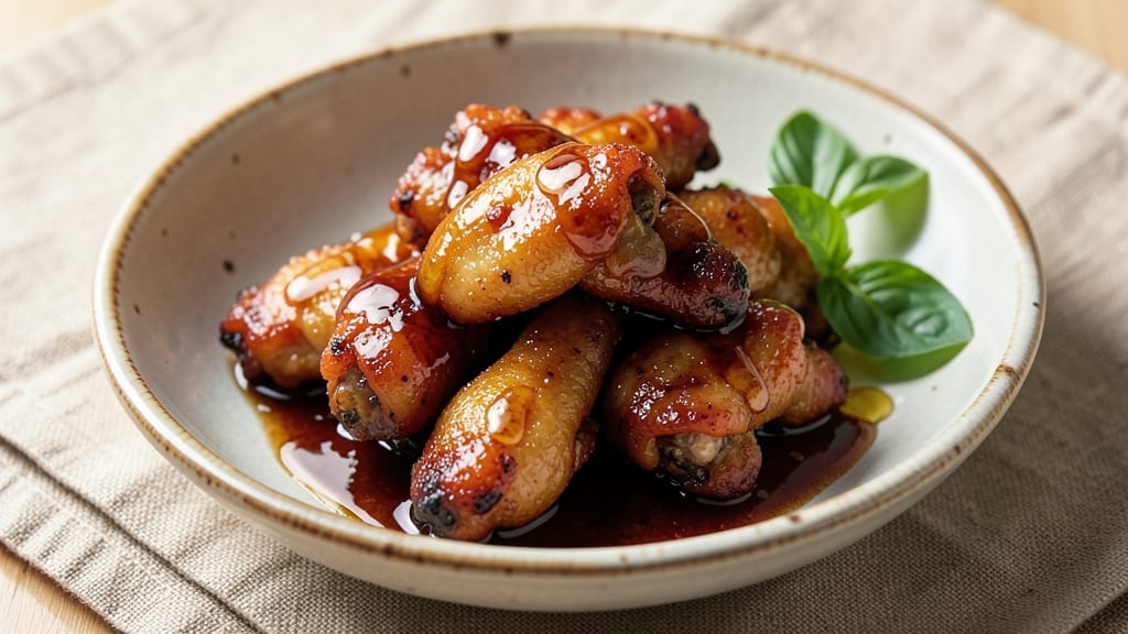 Asian BBQ Wing Sauce Recipe: Smoky-Sweet Gloss for Sticky, Caramelized Wings