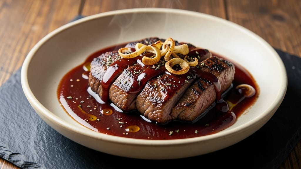 Andria's Steak Sauce Recipe: Smoky Garlic-Vinegar Richness in Minutes