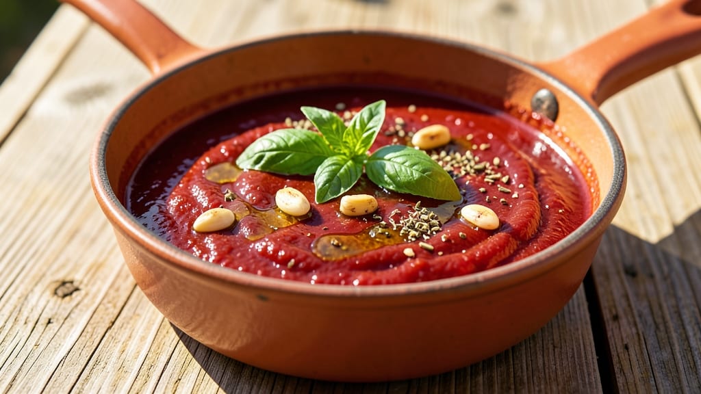 Authentic Sicilian Red Sauce Recipe: Bold Tomato-Basil Richness in Minutes