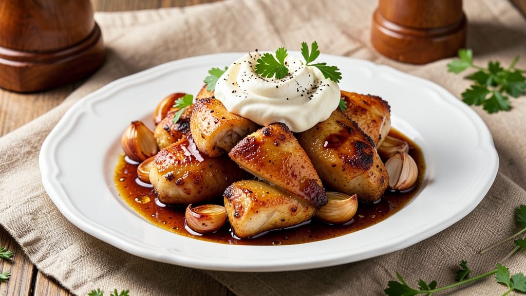 Chicken With Sherry Wine Sauce Recipe: One-Pan Richness That Tastes Like Fine Dining