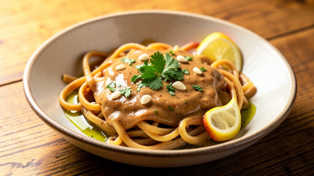 Almond Pasta Sauce Recipe: Nutty Creaminess Without Cooking Required