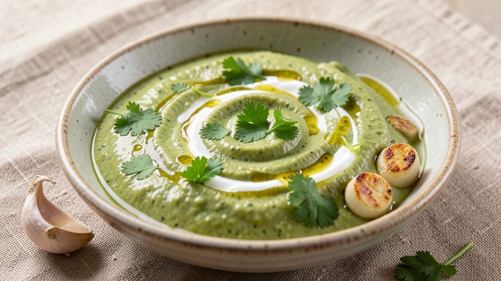 Avocado Sauce for Fajita Recipe: Creamy Lime & Cilantro Cooling Dip