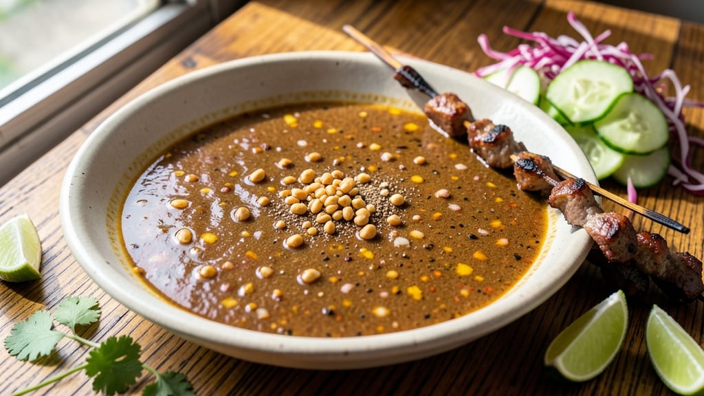 Balinese Satay Sauce Recipe: Nutty Peanut-Lime Zing in Minutes
