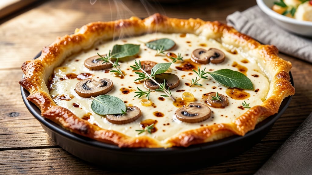 Chicken Pie Sauce Recipe: Velvety Mushroom-Thyme Base for Perfectly Poached Chicken