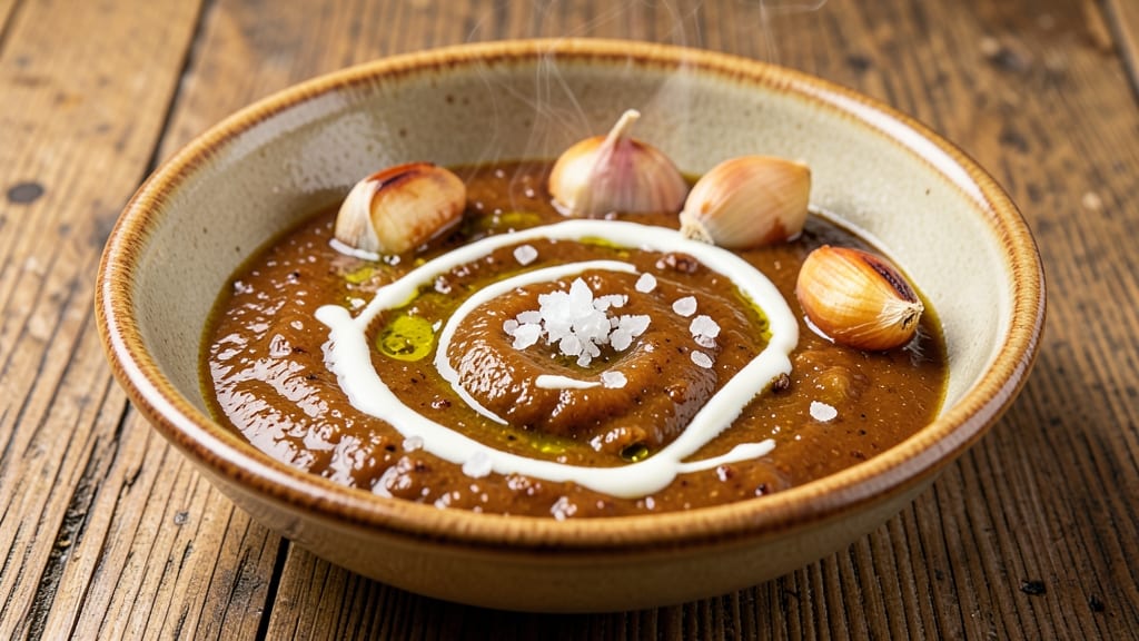 Bagna Cauda Sauce Recipe: Anchovy-Infused Garlic Oil With Crispy Celery Crowns
