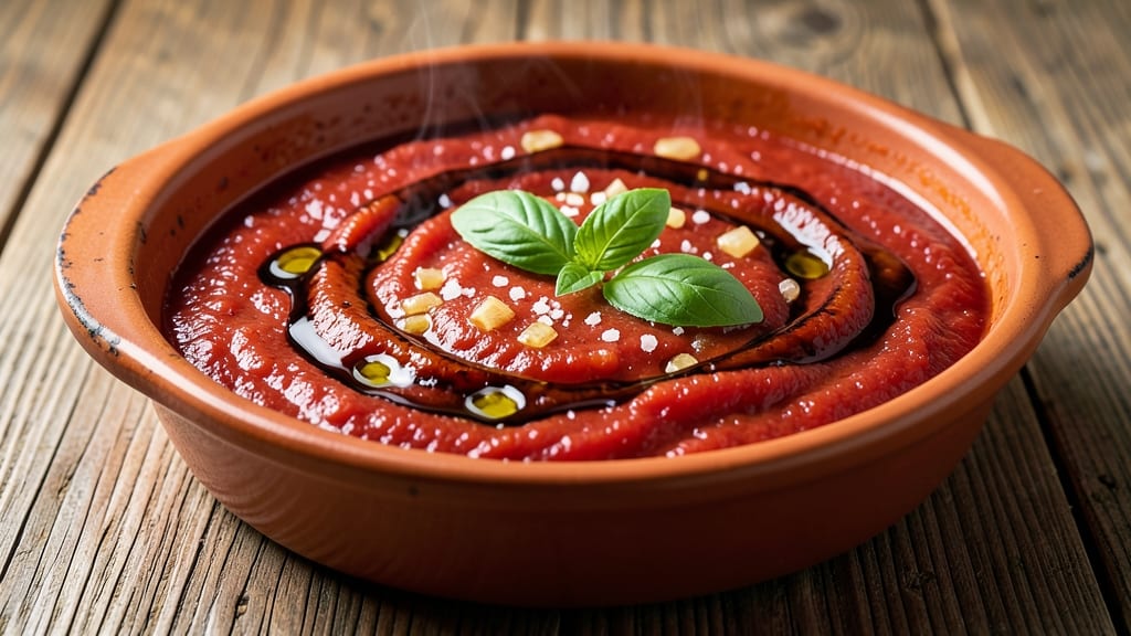 Authentic Italian Tomato Sauce Recipe From Scratch: Simmered Fresh Basil and Garlic Brilliance