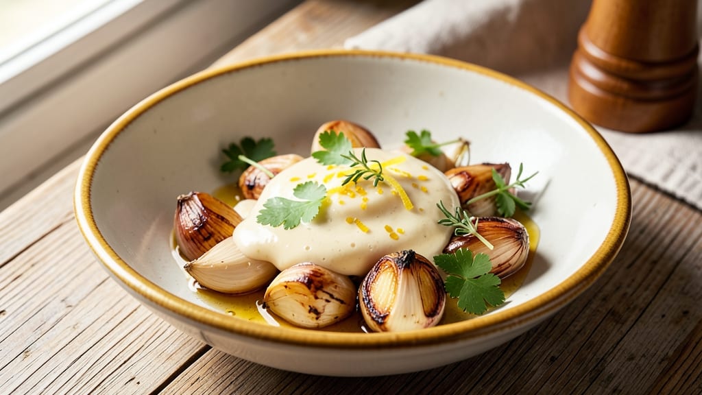 Authentic Garlic Sauce Recipe: Roasted Garlic and Herb Infusion