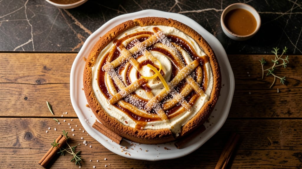 Applesauce Sour Cream Coffee Cake Recipe: Warm Spice Swirls in One Bowl