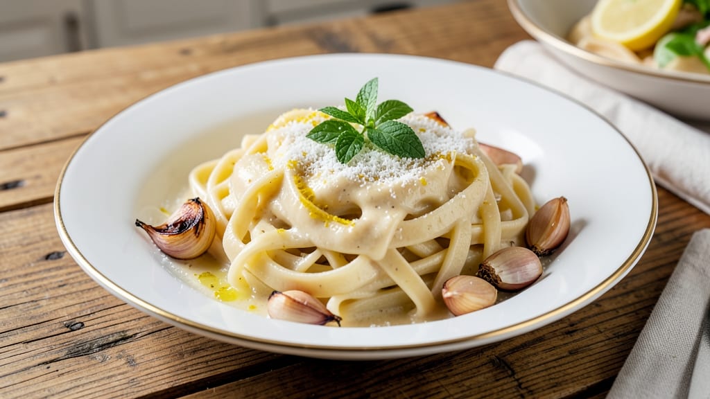 Alfredo Pasta Sauce Recipe Without Cream: Silky Parmesan and Garlic Velvety Richness