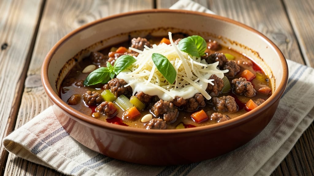 Alton Brown's Bolognese Sauce Recipe: Slow-Simmered Umami With Fresh Herb Finish