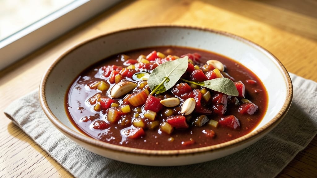 Albondigas Sauce Recipe: Tomato-Celery Velouté With Hidden Herb Magic