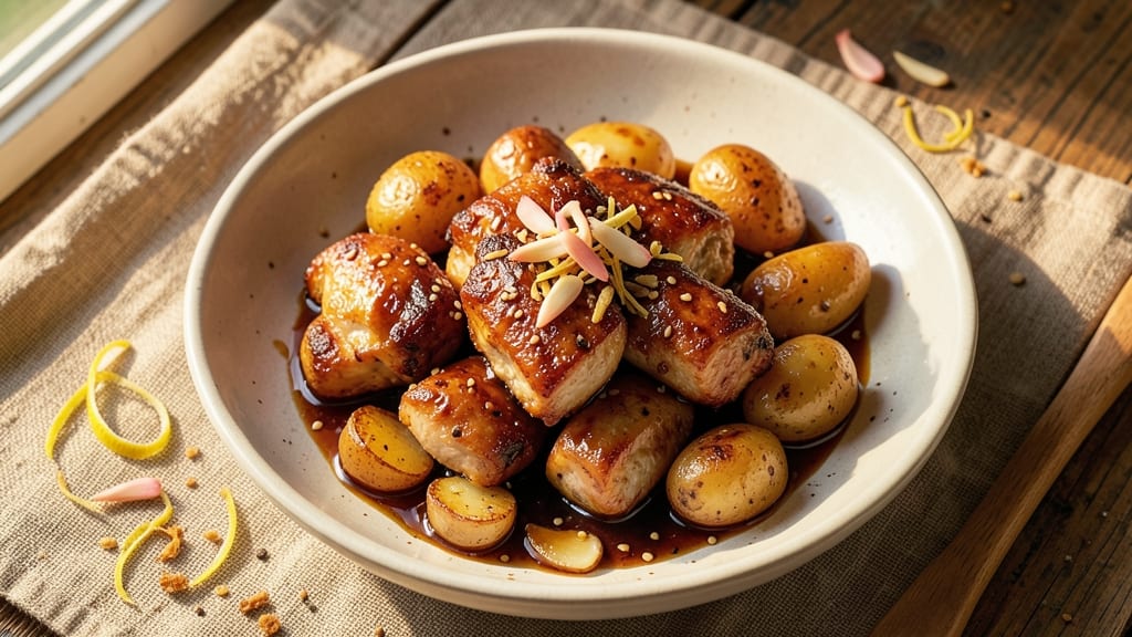 Chicken Potato Soy Sauce Recipe: Crispy Tender Bites in One-Pan Magic