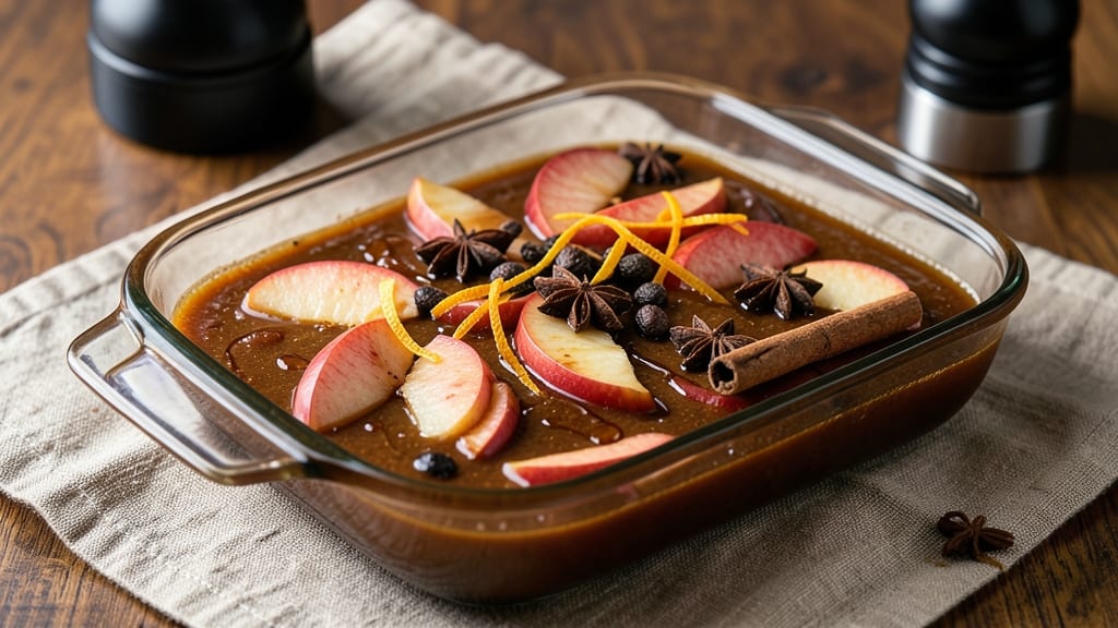 Apple Brandy Sauce Recipe: Warm Spiced Glaze for Roasts and Desserts