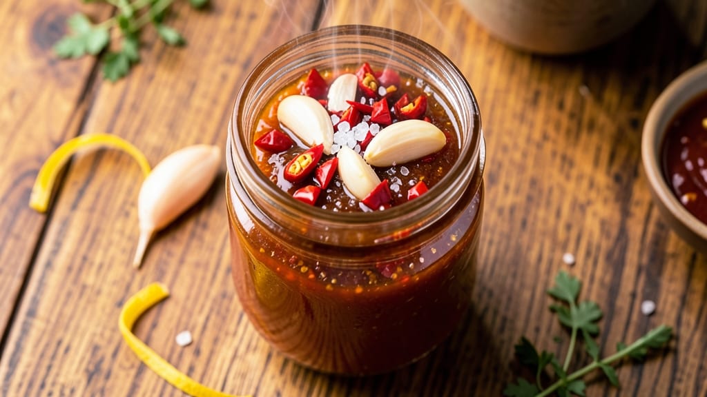Asian Hot Chili Sauce Recipe: Fermented Spice Bomb With 3-Ingredient Base
