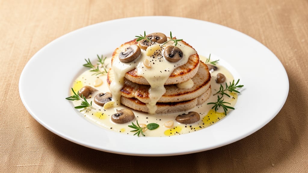 Chicken Scallopini With Mushroom Cream Sauce Recipe: Pan-Seared Perfection With Earthy Mushroom Depth