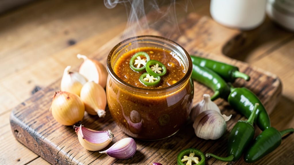 Alton Brown's Hot Sauce Recipe: Layered Heat With Vinegar-Braised Chili Depth