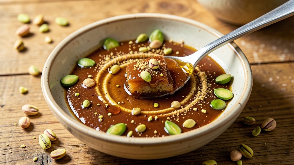Baklava Sauce Recipe: Warm Honey-Nut Drizzle for Crispy Layers