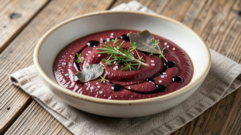 Venison Sauce Recipe: Deep Red Wine Reduction With Earthy Herbs