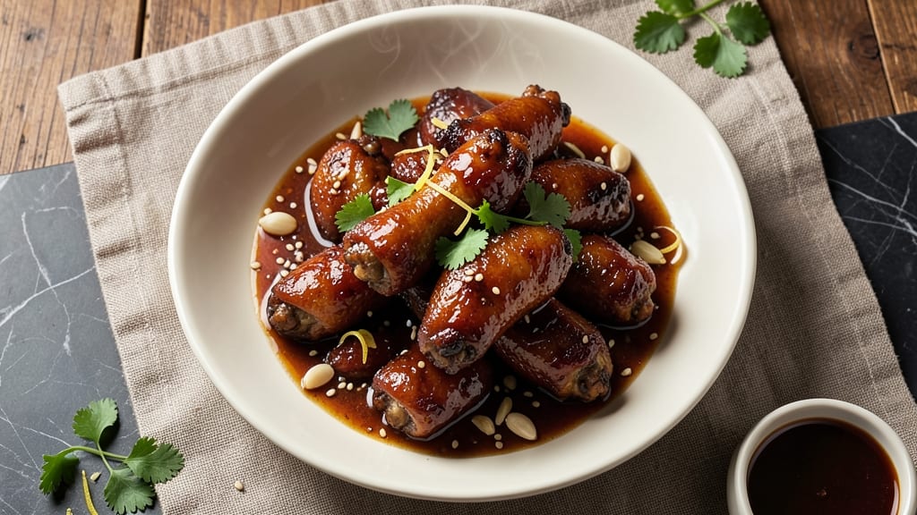 Sweet Soy Sauce Chicken Wings Recipe: Crispy Bites with Sticky-Sweet Gloss
