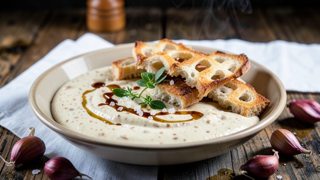 Ajo Blanco Sauce Recipe: Chilled Garlic-Almond Creaminess for Seafood