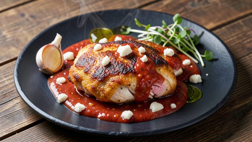 Buffalo Parmesan Garlic Sauce Chicken Recipe: Crispy Crust With Tangy-Sweet Garlic Kick