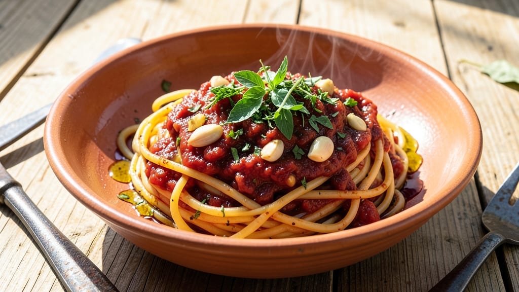 Authentic Sicilian Pasta Sauce Recipe: Slow-Simmered Tomato Richness With Fresh Oregano
