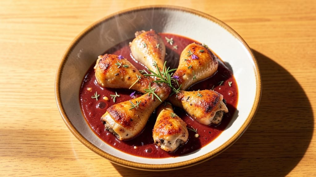 Chicken Legs with Tomato Sauce Recipe: Crispy Skin and Rich Simmered Flavor