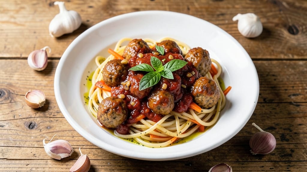 Amazing Spaghetti Meat Sauce Recipe: Deep-Simmered Richness With Meatballs and Herbs
