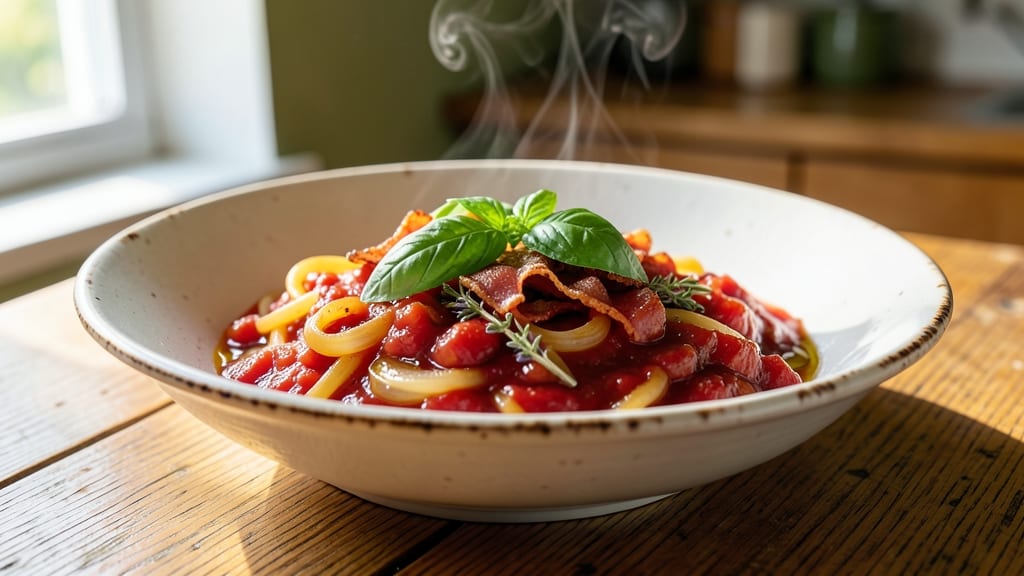Authentic Italian Spaghetti Sauce Recipe with Fresh Tomatoes: Slow-Simmered Tomato Depth With Herbal Freshness